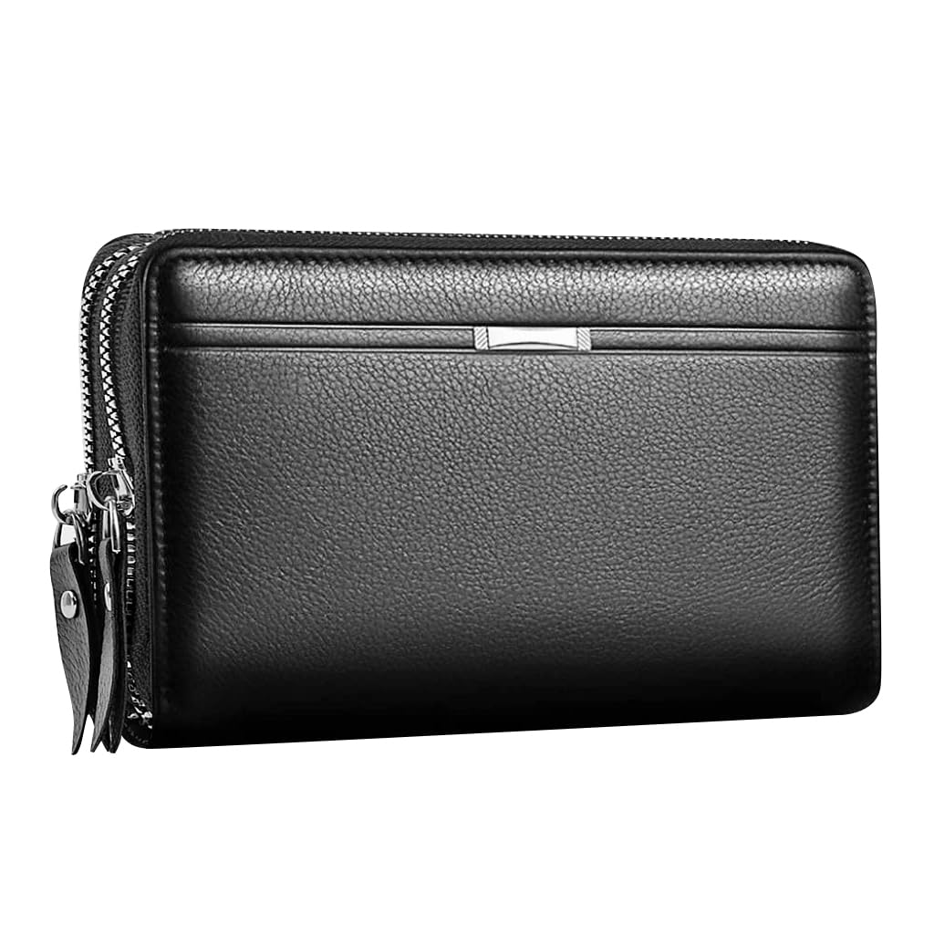 GUSTAVE Men Clutch Bag Fashion PU Leather Wallet Handbag Phone Bag Men Clutch Card Bag with Hand Grip Large Capacity Men's Phone Bag Casual Clutch Bag Father's Day Gift Gift for Men GUSTAVE Men Clutch Bag Fashion PU Leather Wallet Handbag Phone Bag Men Clutch Card Bag with Hand Grip Large Capacity Men's Phone Bag Casual Clutch Bag Father's Day Gift Gift for Men